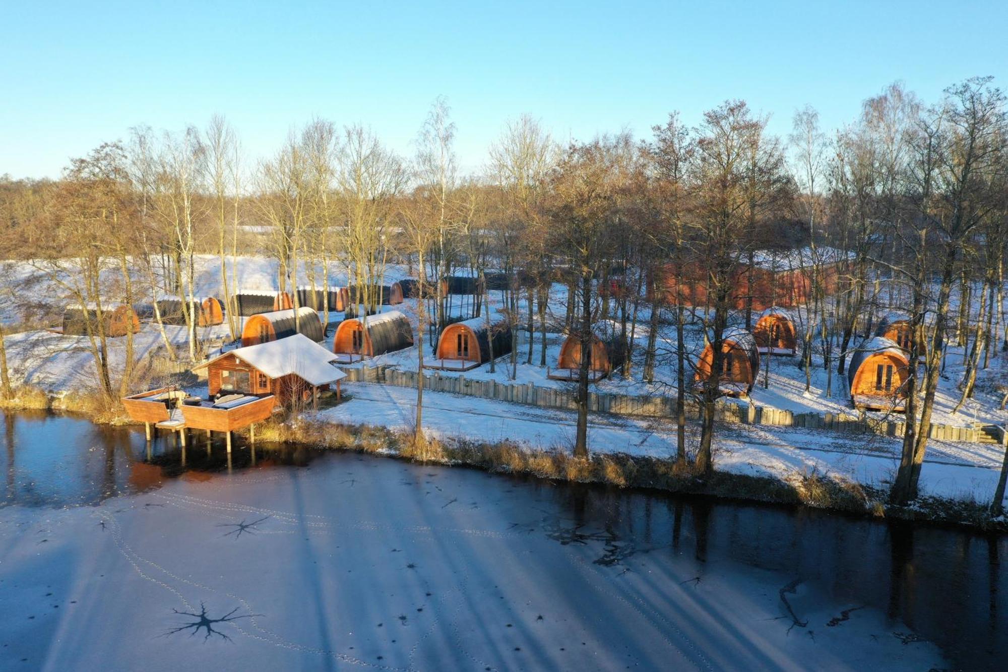 05 Premium Camping Pod "Groede" Silberstedt Exterior foto